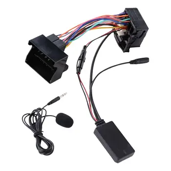 Автомобильный аудиоадаптер с микрофоном Plug and Play для Mercedes-Benz W169 W245