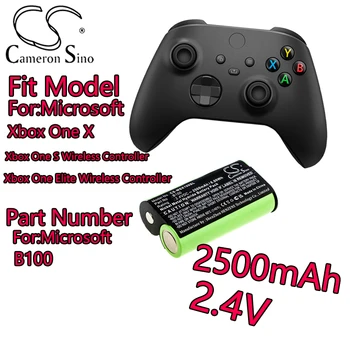 Аккумулятор Cameron Sino емкостью 2500 мАч 2,4 VNi-MH для модели Microsoft Fat для беспроводного контроллера Xbox One Номер детали для Xbox One OneS