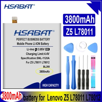Аккумулятор HSABAT BL288 3800mAh для аккумуляторов Lenovo Z5 L78011 L78012