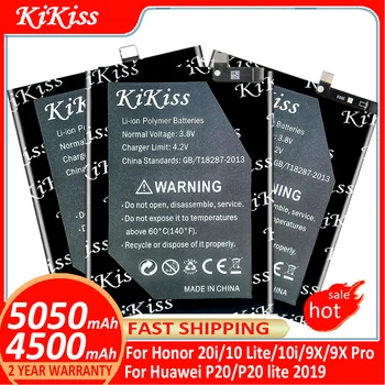 Аккумулятор KiKiss для Huawei P20/P20 lite, P20lite 2019/Для Honor 20i/10 Lite/10Lite /10i/9X/9X Pro/ Nova5i / Enjoy 10 Plus/ Enjoy10 Plus