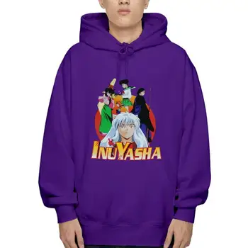 Аниме Inuyasha Group с капюшоном, официально лицензированная верхняя одежда для взрослых
