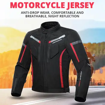 БРОНИРОВАННАЯ водонепроницаемая мотоциклетная куртка 600D для мужчин Dualsport Moto