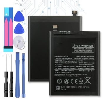 Бесплатные инструменты BM3B для XIAOMI Mi Mix 2 Mix2 Mix2S MiX 2S Аккумулятор Для Xiao mi BM 3B 3400 мАч Замена Полной емкости Bateria