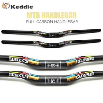 Велосипедный руль KEDDIE Mtb Carbon Handlebar 31.8*580-720/740/ матово-черный Руль 760 мм для аксессуаров для горных велосипедов