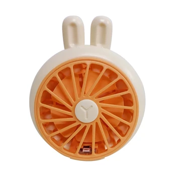 Вентилятор для мини-наручных часов 808F, детские портативные бесшумные часы с электрическим вентилятором, перезаряжаемый через USB летний радиатор, воздухоохладитель для путешествий