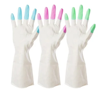 Водонепроницаемые резиновые перчатки для уборки кухни, Прочные Бытовые перчатки для стирки, мытья посуды, Кухонные перчатки для мытья посуды