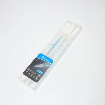 Выделите Белый перманентный масляный маркер 0,8 мм, 3 шт, Шариковые ручки для рисования