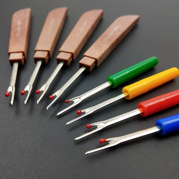 Высококачественная Пластиковая ручка Резак для стальных ниток Рыхлитель швов Нож для удаления стежков Игла Художественные Швейные инструменты DIY Швейные аксессуары