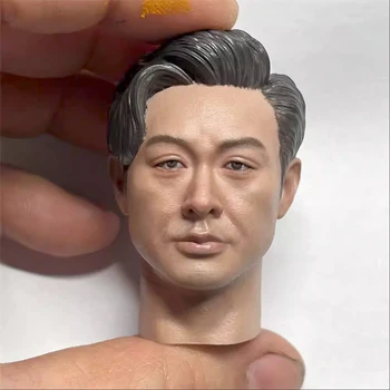 Высококачественная деликатная краска 1/6 масштаба Zhang SongWen Head Sculpt Подходит для 12-дюймового рисунка