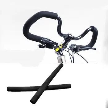 Высококачественный велосипед Чехлы для рулей из гладкой мягкой резины Ручки для руля Аксессуары для велосипеда Конец перекладины