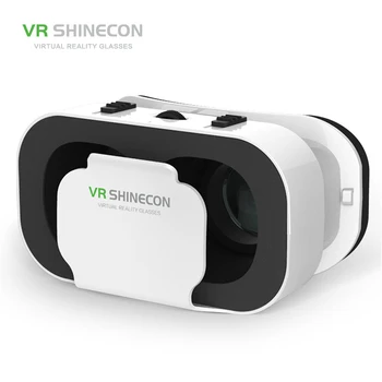 Гарнитура виртуальной реальности с HD-объективом VR SHINECON G05E Экономичные 3D-очки виртуальной реальности для смартфонов Android IOS с диагональю 4,7-6,0 дюймов