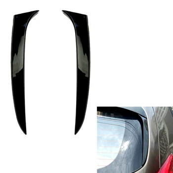 Глянцевый Черный Боковой Задний спойлер багажника, крыло, накладка на кромку, Сплиттер крышки багажника, лобовое стекло Canard для Kia Sportage 2011-2015
