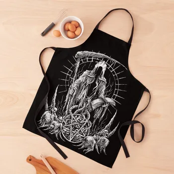 Демонический Фартук Grim Reaper Кухонные Фартуки Аксессуары для шеф-повара Новинки для кухни и дома