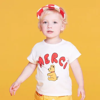 Детская одежда от 1 до 6 лет с короткими рукавами, модные футболки с героями мультфильмов для маленьких мальчиков, Топы, Летняя одежда, Тонкие Свободные детские футболки с круглым вырезом
