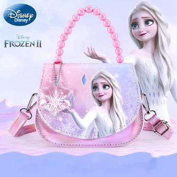 Детская сумка принцессы Диснея Эльзы, милая маленькая сумка, сумка через плечо для девочки, сумочка для маленькой девочки