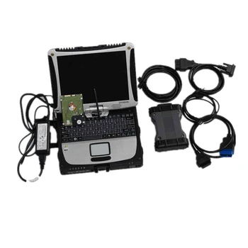 Диагностический инструмент VCI MB Star C6 WIFI Star Diagnosis DOIP Сканер с жестким диском 2022,09 В, установленным в ноутбуке CF-19, используемом 4G Toughbook