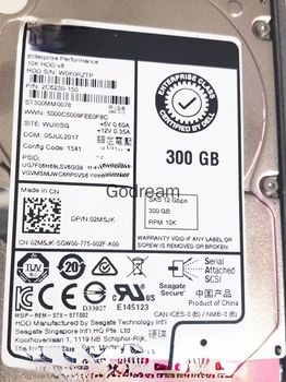 Для Dell 0 2M5JK ST300MM0078 300G 2.5 SAS 12G 10K 2,5-дюймовый жесткий диск R730