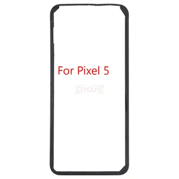 Для Google Pixel5 Pixel 5 5A Передний корпус ЖК-рамка Корпус Безель Пластина Пластиковые корпуса Запасная часть