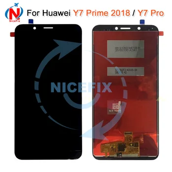 Для HUAWEI Y7 2018 ЖК-дисплей Сенсорный Экран Для Huawei Y7 Pro 2018 ЖК-дисплей С рамкой Y7 Prime 2018 LDN L22 LX2 L21 L23 LX1 L29