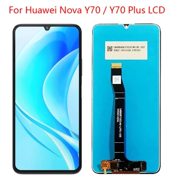 Для Huawei nova Y70 Y70 Plus LCD MGA-LX9 Сенсорный Дигитайзер Экрана Дисплея В Сборе Для Huawei nova Y70 MGA-LX9N LCD