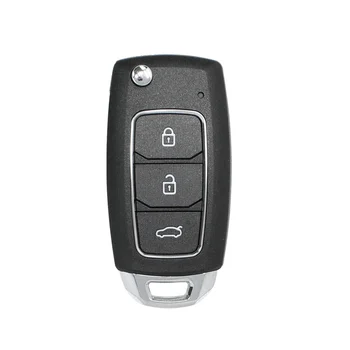 Для KEYDIY NB28 KD Автомобильный Ключ с дистанционным управлением Универсальный 3 Кнопки для KD900/KD-X2 KD MINI/KD-MAX для Hyundai Style