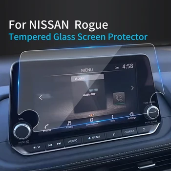Для Nissan Rogue 2023 года Защитная пленка из закаленного стекла Защита навигатора Наклейки Auto Carplay Автомобильные аксессуары