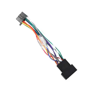 Жгут проводов ISO Заменяет Аксессуары, 16-контактные детали, Соединительный кабель адаптера для Pioneer Audio Car Stereo Premium Professional