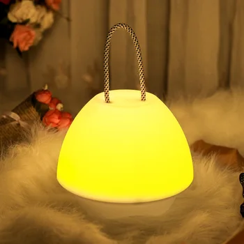 Заряжающийся ночник, светодиодный ночник, Домашняя настольная лампа для защиты глаз, Перезаряжаемый Портативный Прикроватный светильник для спальни