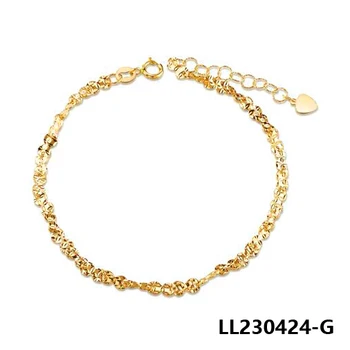 Золотое ожерелье с красивым буквенным дизайном и подвеской, элегантные Модные Женские украшения LL230424