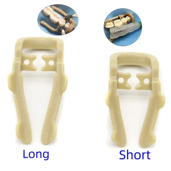 Зубной дистальный удлинитель Премолярный Резиновый зубной зажим Резиновый барьерный зажим Смоляной зажим Длинный Короткий Стоматологический инструмент для ремонта зубов