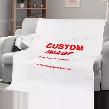 Изготовленное на заказ фланелевое или шерп-3D одеяло Плюшевые теплые одеяла для кровати, дивана, изготовленного своими руками, чехол для корпуса кондиционера, прямая поставка