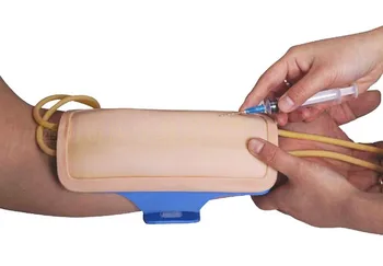 Имитация покрытия для венопункции предплечья, тренировочная модель для инъекций в руку, пресс-форма для инъекций в медицинской практике.