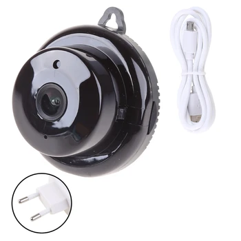 Инфракрасный монитор ночного видения Пульт дистанционного управления США/Великобритания/ЕС Вилка WIFI Монитор веб-камеры безопасности Камера обнаружения движения для дома