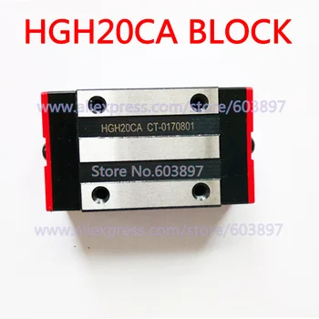 Каретка скользящего блока HGH20CA Соответствует Использованию линейной направляющей HGR20 Шириной 20 ММ для фрезерного станка с ЧПУ