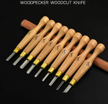 Качественный набор инструментов для ручной резьбы по дереву, набор ножей для плотницкой работы по дереву 2 модели
