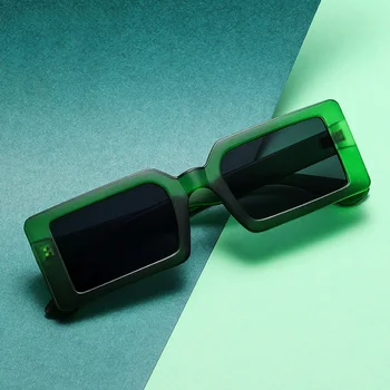 Квадратные солнцезащитные очки в стиле панк, мужские / женские очки general 2022, тренд роскошных дизайнерских очков, высококачественные солнцезащитные очки для вождения UV400