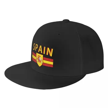 Классическая бейсбольная кепка унисекс с гербом Испании для взрослых, Щит с флагом Испании, Регулируемая шляпа для папы в стиле хип-хоп для мужчин и женщин на открытом воздухе