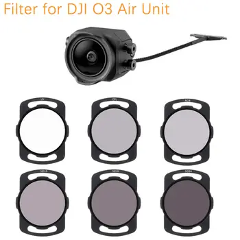 Комплект фильтров из алюминиевого сплава для воздушного блока Dji O3 Фильтр Камеры Оптическое стекло ND8/16/32/64 Поляризационные фильтры CPL Аксессуары