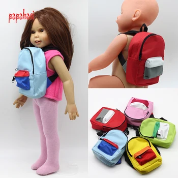 Кукла 18/16 дюймов, мини-сумка/рюкзак для 1-3 кукол BJD, 43 см, аксессуары для малышей, кукла-игрушка для девочек, подарки