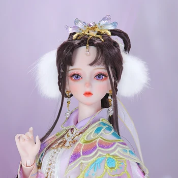 Кукла Dream Fairy 1/3 BJD Yueyao 62-сантиметровая кукла с шаровидным шарниром, включая одежду, обувь, головные уборы, высококачественную куклу по индивидуальному заказу