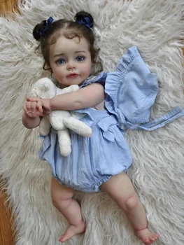 Кукла-Реборн 60 см, ручная роспись SueSue с видимыми венами, реалистичный 3D тон кожи