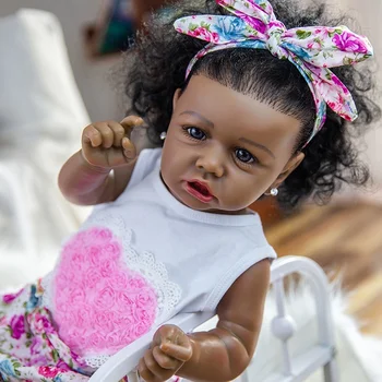 Куклы Bebe Reborn из кожи дракона 58 см, настоящие силиконовые игрушки для малышей Boneca, игрушки для детей, подарок на День рождения, сделай САМ, Приятель по играм