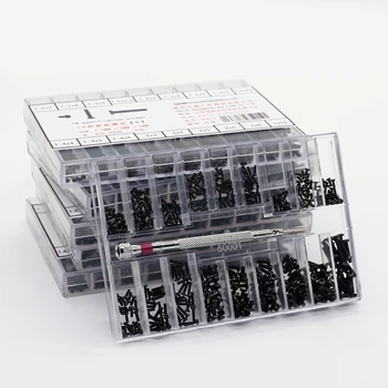 Маленькие многоцелевые шурупы, самонарезающиеся электронные шурупы в ассортименте, упаковка из 500 штук
