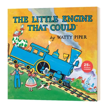 Маленький двигатель, который мог, Детские книги 3, 4, 5, 6 лет, Английские книжки с картинками, 9780593096000