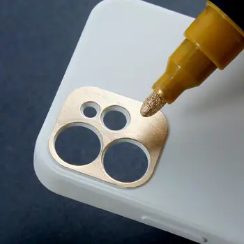 Металлический маркер, прочная солнцезащитная неувядающая модель, маркер с покрытием, ручка для дома