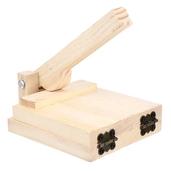 Мини-вращающийся инструмент для приготовления теста, удобная форма для прессования теста, деревянная бытовая кухонная