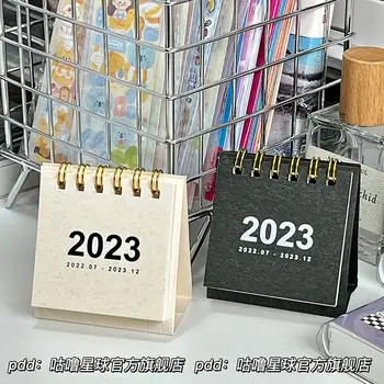 Мини-настольный календарь на 2023 год Простой Настольный Студенческий Офисный Деловой Календарь Лунный календарь Японский