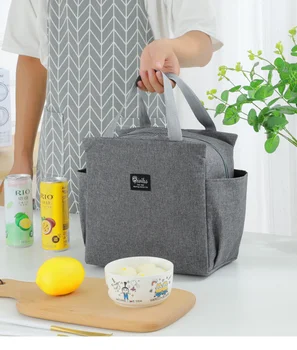 Многофункциональная сумка-холодильник большой емкости, водонепроницаемые Оксфордские переносные термосумки на молнии для ланча для женщин, ланч-бокс для пикника, сумка для еды