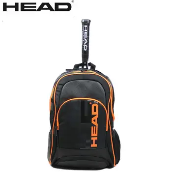 Многофункциональная черная спортивная сумка для тенниса, бадминтона, теннисного рюкзака для 1-2 шт.