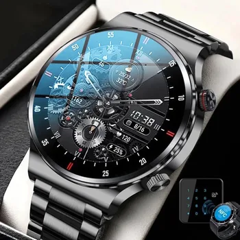 Модные умные часы 2023 года, женские часы, пульсометр, напоминание о вызове, Bluetooth, женские умные часы для Xiaomi HUAWEI + Box